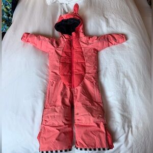 Weedo UNIDO Unicorn Snowsuit Pink Kids